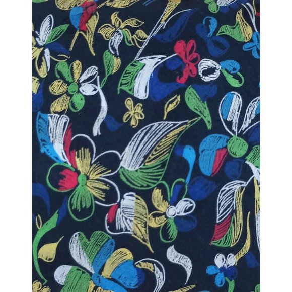 RARE ITALO FERRETTI COLLEZIONE ARTE Black Art Silk Tie HM ITALY 60”/ 4" EC - Picture 4 of 6